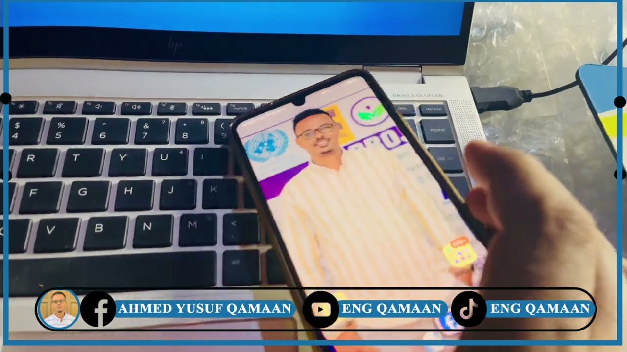 Sidee lays kugu xiraa Mobile ka iyo laptop  ka qaab fudud