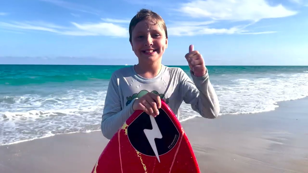 Bodyboarding with a Classic 90's 