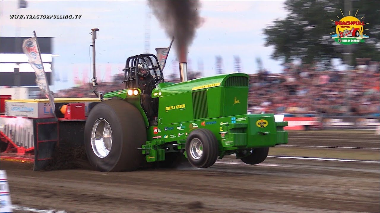 TractorpullingTV  - 4500kg Supersport Top - Beachpull Putten 12-07-2025