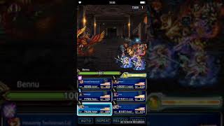 Ffbe Bennu Defeated By Fryevias And Malphasie