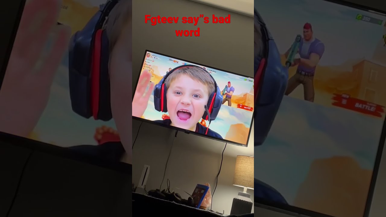 Fgteev Says Bad Word YouTube Fgteev Says Bad Word YouTube