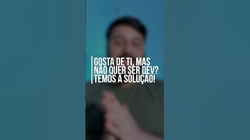 QA é a área perfeita para quem quer trabalhar com TI mas não quer ser Dev #shorts #qa #qaengineer