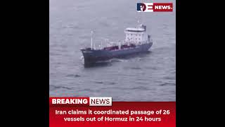 Desitdown News (Iran claims it coordinated passage of 26 vessels out of Hormuz in) #desitdown #news