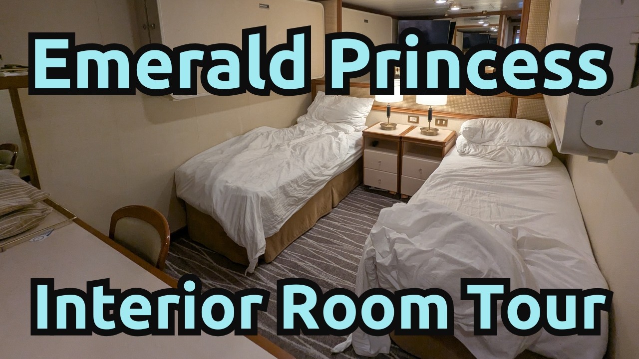 Emerald Princess Interior Stateroom Walkthrough