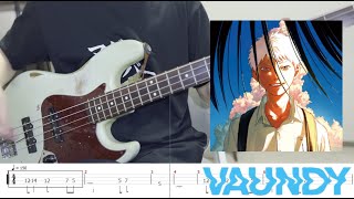 Vaundy  再会  ベース弾いてみた Tab kamiya