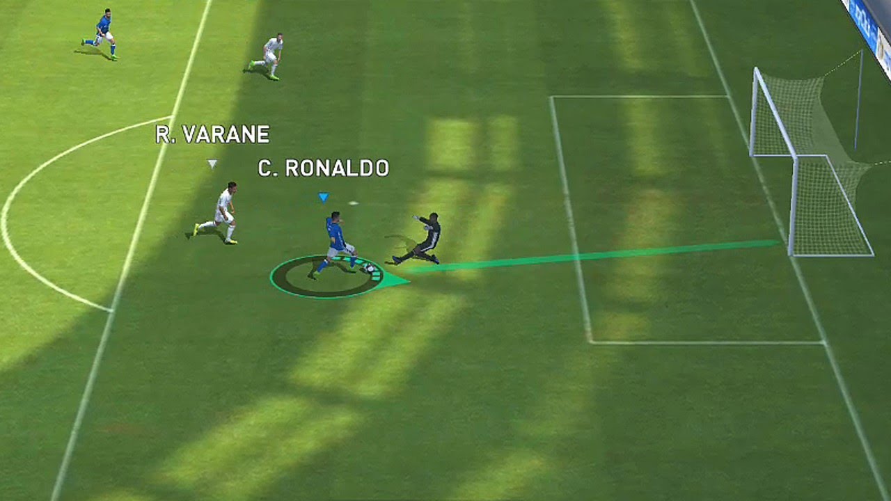 JOGANDO ONLINE - PES 2017 Mobile #14