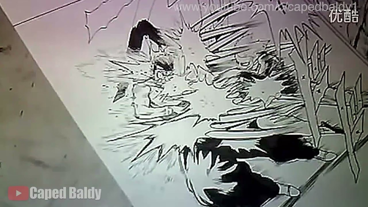 Yusuke Murata working on One Punch Man manga pages 28 - YouTube