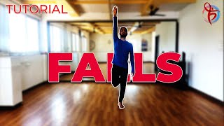 Falling | Contemporary Dance Tutorial | UnleashDance