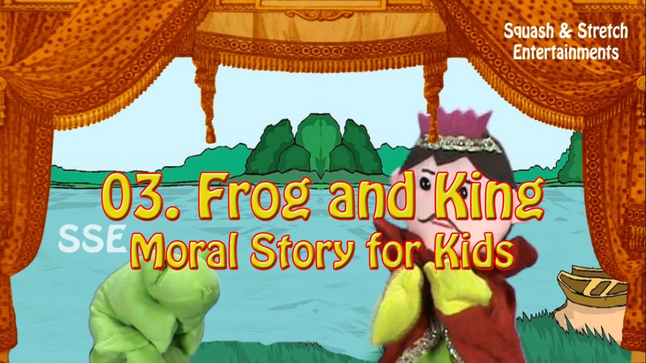 Frog & King Moral Story for kids YouTube