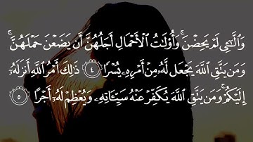 065 | Surah At Talaq | Syeikh Muhammad Luhaidan | سورة الطلاق بصوت محمد اللحيدان تلاوة رائعة | HD