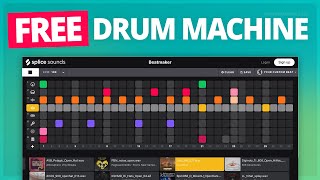 Splice Beatmaker - FREE Online Drum Sequencer ( 200  Samples )