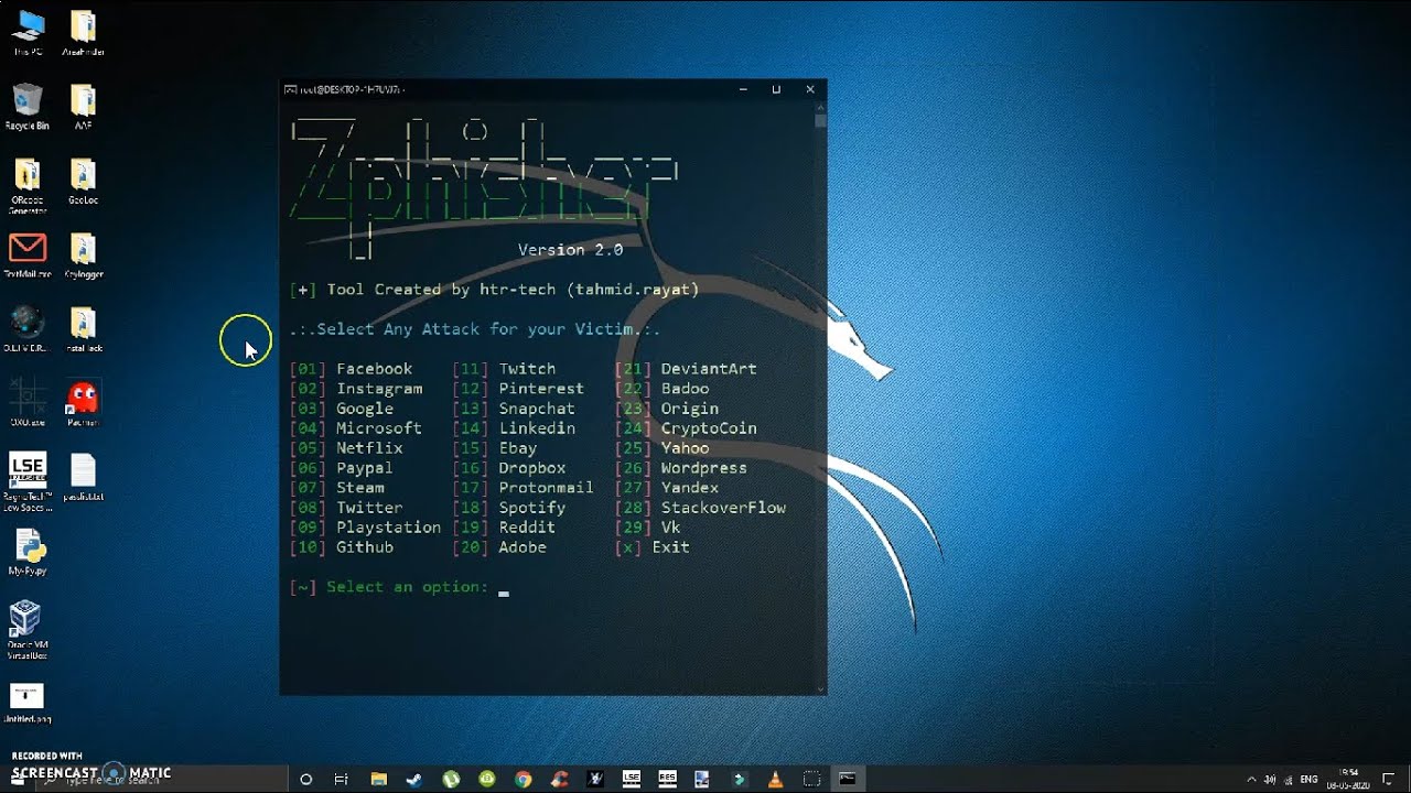 setup kali linux on windows 10