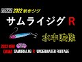NEW サムライジグR　水中映像【ショアジギング】なぜ釣れるか？特徴と実釣 daiwa ダイワ　メタルジグ
