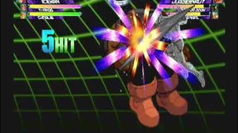 MvC2: Iceman 3x Switch Sides 100%+ Sequence