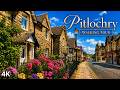 Pitlochry: Scotland&rsquo;s Gateway to the Highlands | 4K Walking Tour | Natural Sounds
