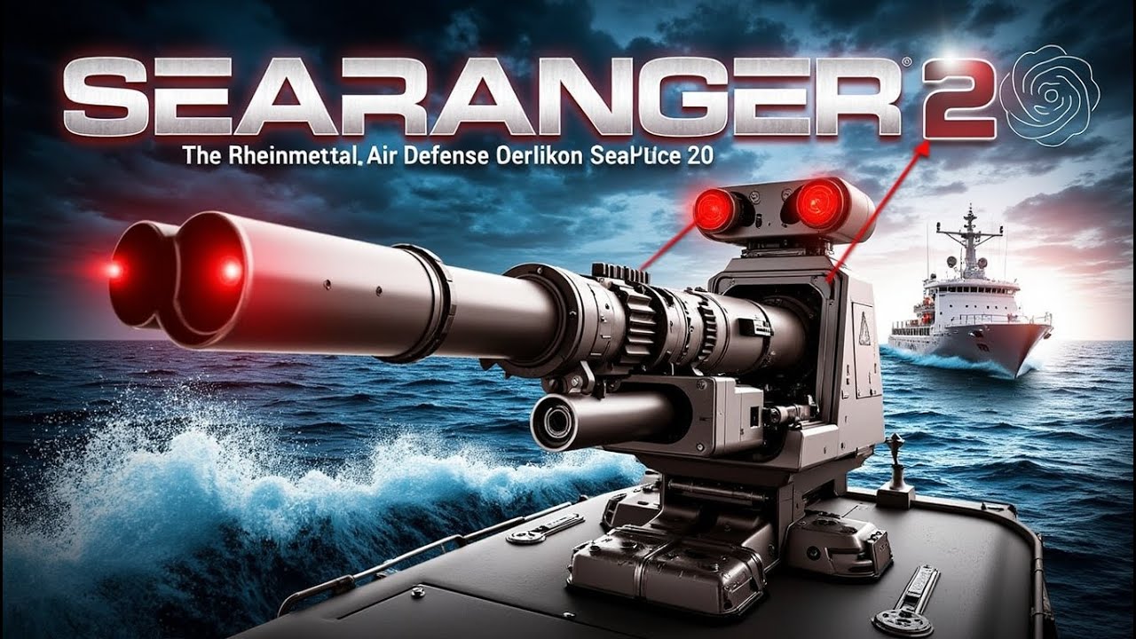 Sea Ranger 20 The Rheinmetall Air Defense Oerlikon Searanger 20 - YouTube