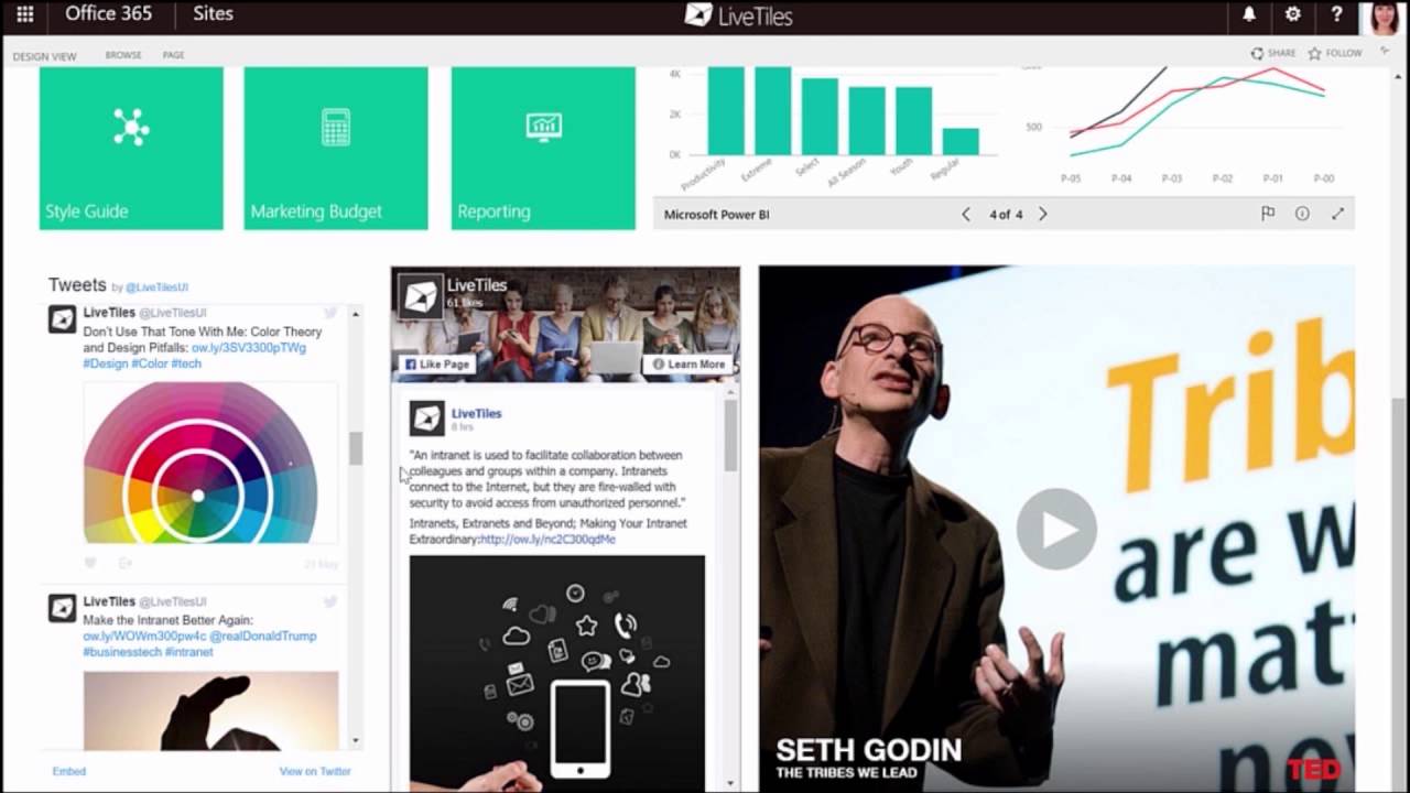 livetiles sharepoint the all in one toolkit for office 365 and live tiles