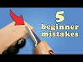5 Beginner Whittling Mistakes To Avoid
