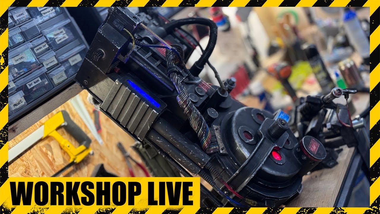 LIVE! Ghostbusters Proton Pack Build!