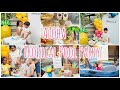 Tropical Pool Party | Steve&rsquo;s 5th Birthday Party | Hawaii | Party Table Setting Ideas