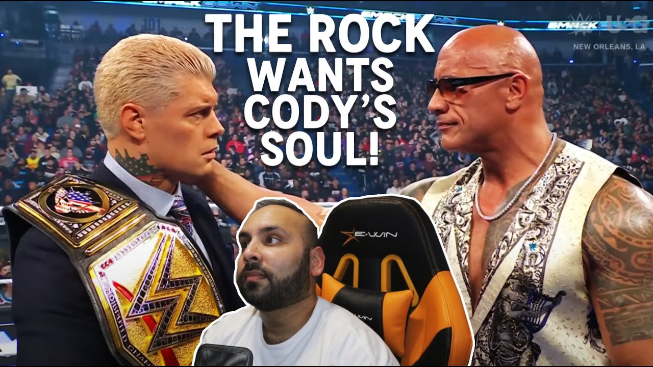The ROCK wants CODY RHODES' SOUL! (LIVE REACTION) - YouTube