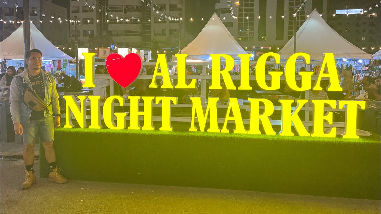 Al rigga night market - YouTube