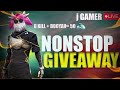 NONSTOP GIVEAWAY 💎FREE FIRE NEPAL [BANGLADESH]  SERVER LIVE CUSTOM | J GAMER LIVE