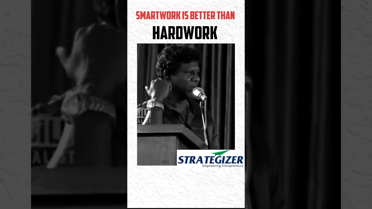 Smart Work is Better Than Hard work👍 | #trending #life #motivation #speech #smartwork #ideas #tamil