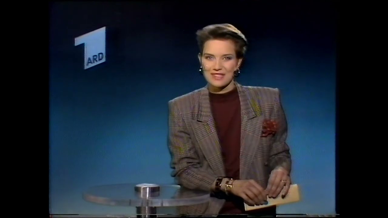 ARD - Tagesschau, Studio, Werbung (30.12.1988) BETAMAX