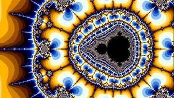 Mandelbrot 2.34e13 zoom - 50000 iterations