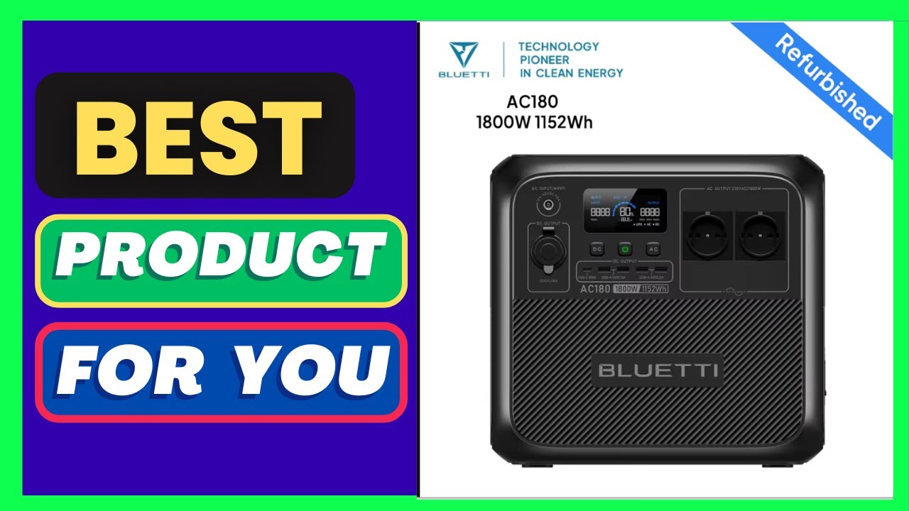 【Refurbished 】EU Plug BLUETTI Portable