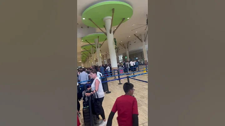Busy Punta Cana airport #puntacana #dominicanrepublic #airport