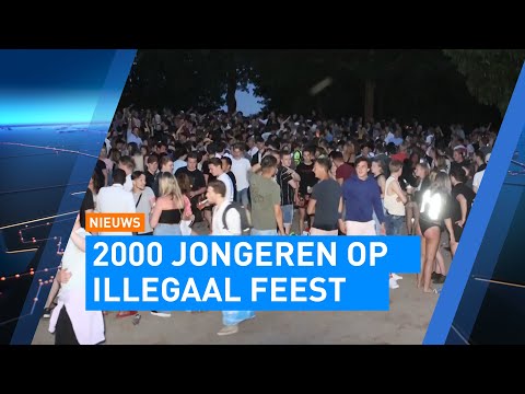 2000 jongeren op illegaal feest: Politie grijpt in Den Bosch en Noordwijk