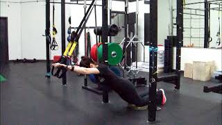 61 Core Training - TRX Kneeling Fallouts