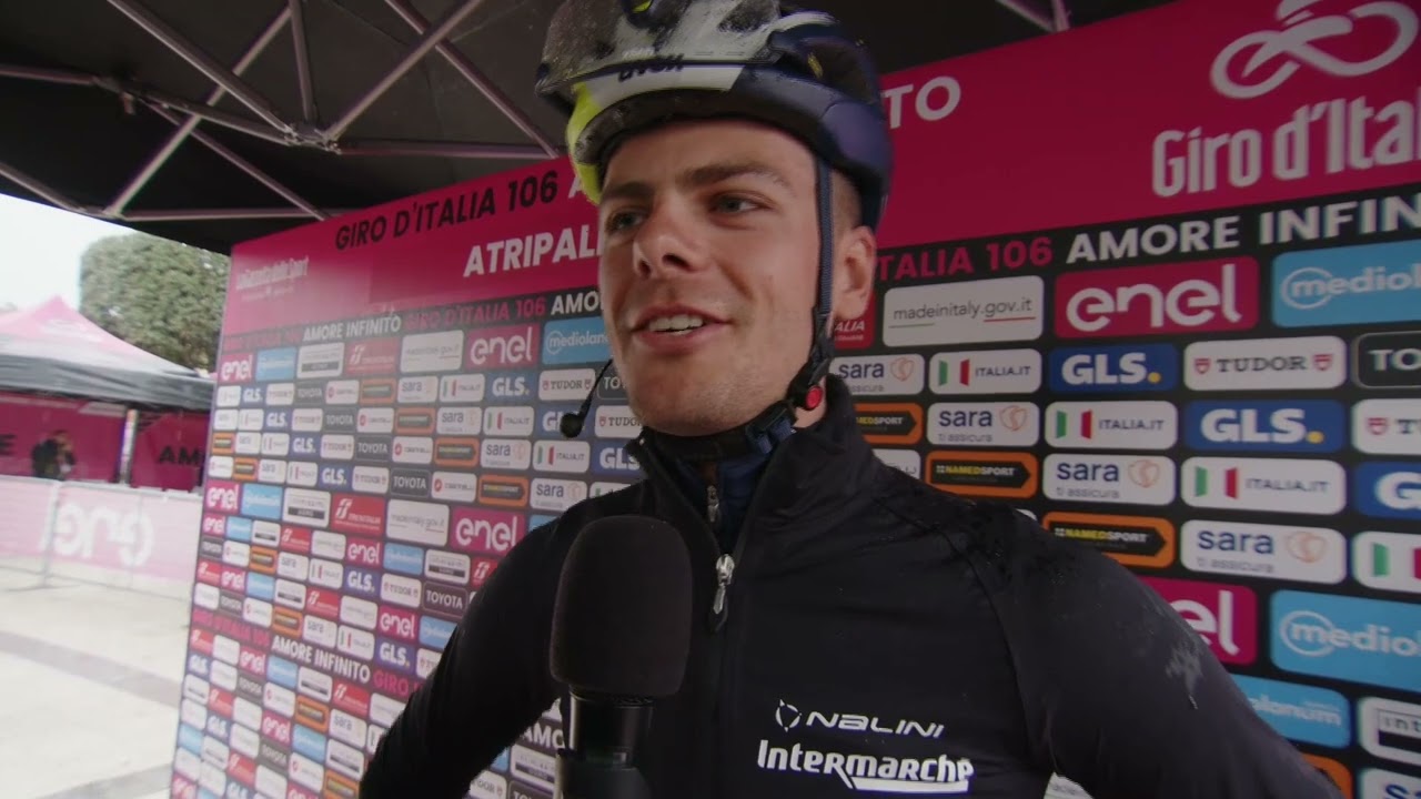 Arne Marit - Interview at the start - Stage 5 - Giro d'Italia 2023