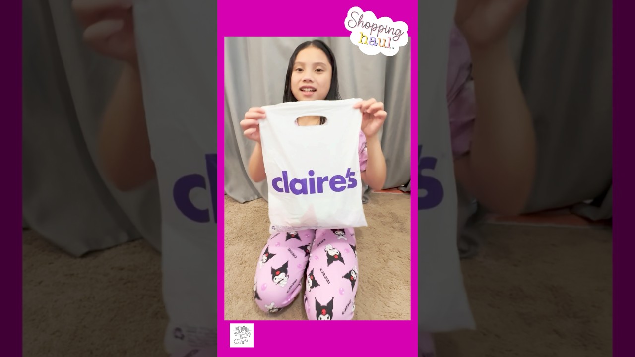 PacieInTheCity CLAIRE’S HAUL!! 