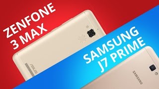 Asus Zenfone 3 Max vs Samsung J7 Prime [Comparativo]