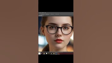 Photoshop magic: change Eyeglasses colour in just few click#shorts#tag