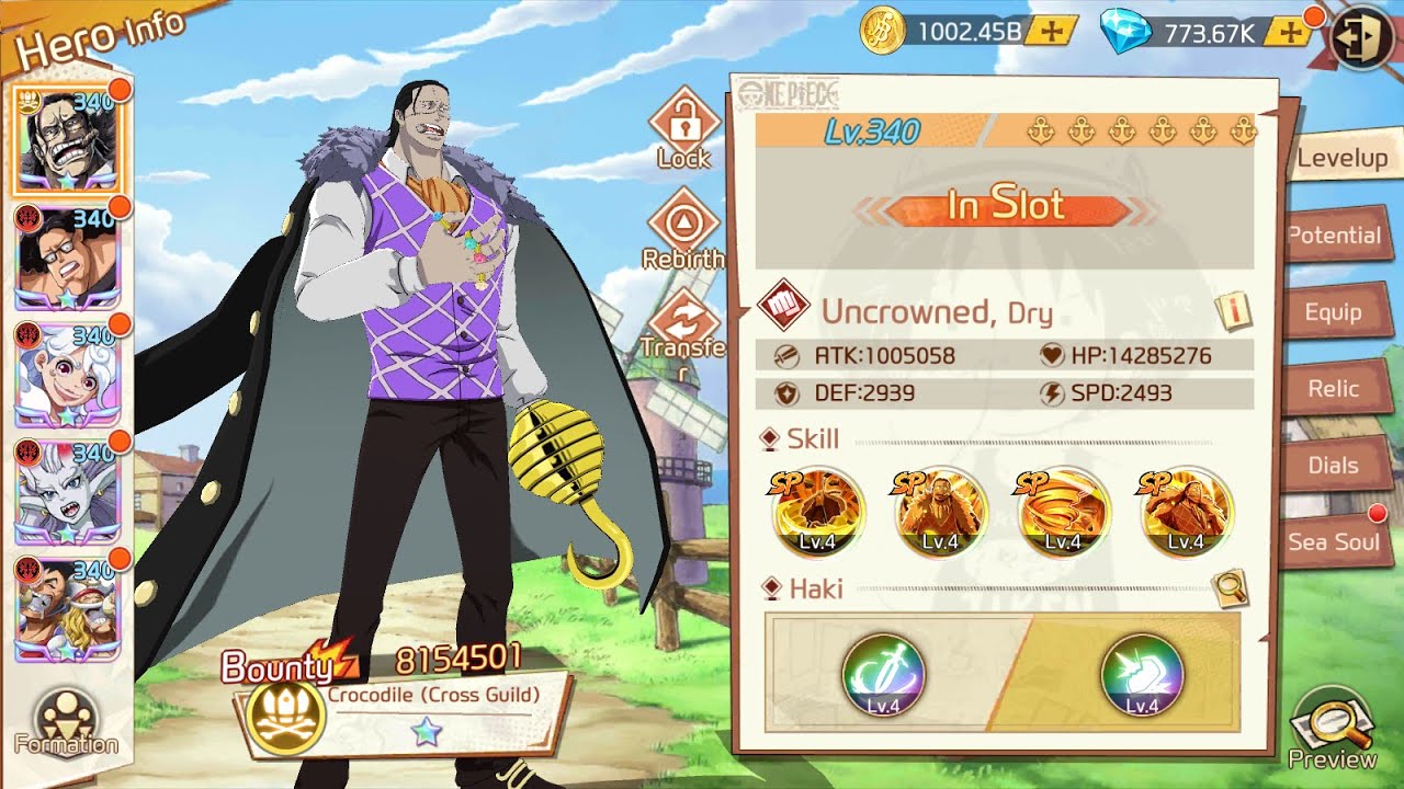 CROCODILE (CROSS GUILD) | 🔥MAX SP GAMEPLAY🔥 | OP: PIRATE DUEL |