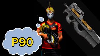 Free fire cách cày thông thạo top súng p90 đúng cách