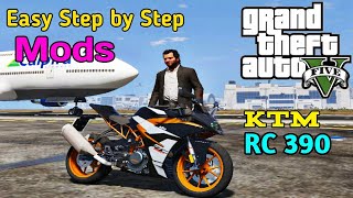 How to Install KTM RC 390 in GTA 5 | GTA 5 MODS | TAMIL |