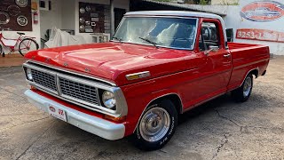 FORD F-100  ANO 1973 V8 ORIGINAL TODA REFORMADA