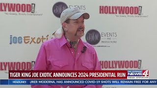 Joe Exotic announces 2024 run for president