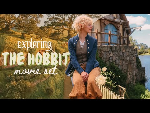 Visiting The Shire! Lord Of The Rings Hobbit movie set! 🧺