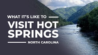 Can you swim in a hot spring? An overview of Hot Springs, NC