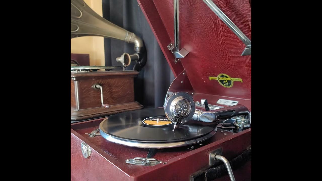 新城 一郎 ♪南風吹けば♪ 1936年頃? 78rpm record. Columbia Model No G ー 241