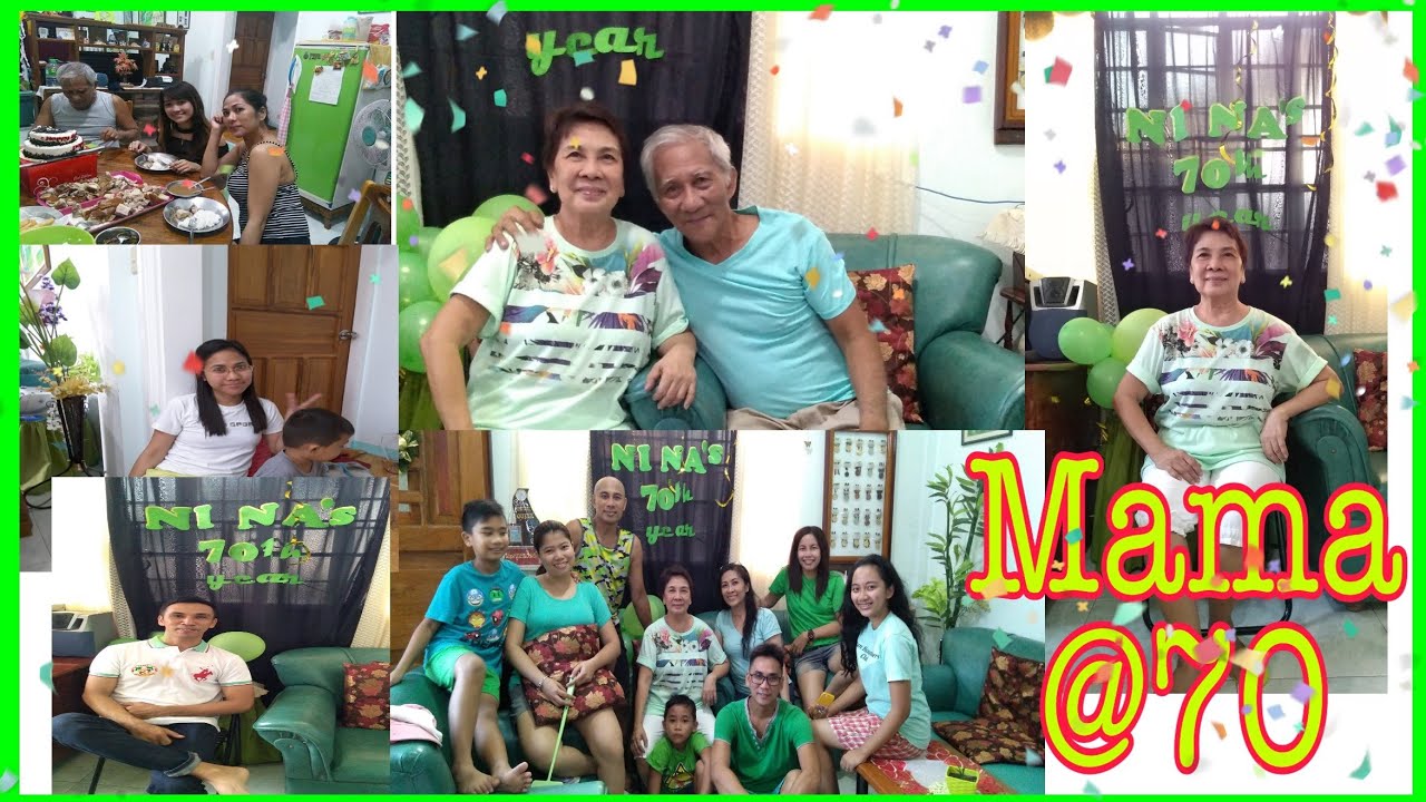 How Mama celebrates 70th Birthday in 2019 - YouTube