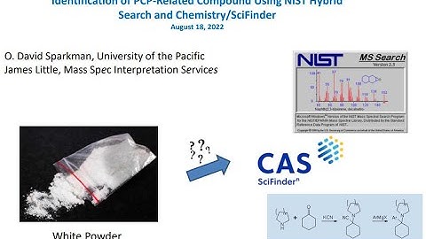 Identification of PCP-Related Compound Using NIST Hybrid Search and Chemistry/SciFinder
