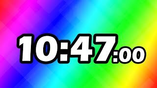 10 Minutes and 47 Second TIMER Countdown