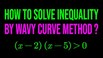 Solving Inequality by Wavy Curve Method Explained | Algebra | JEE